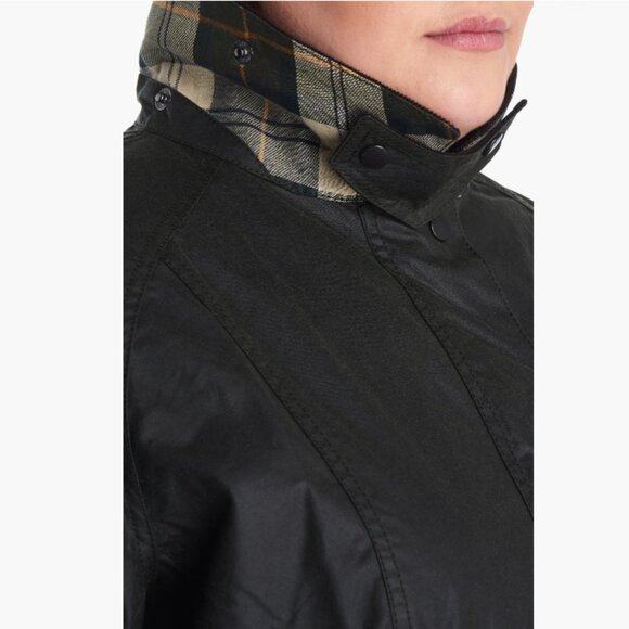 Barbour Beadnell Waxed Cotton Jacket 1X / US16-18 - Picture 9 of 10